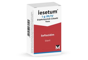 IESETUM 1G IV/IM ENJEKSIYONLUK COZELTI TOZU (1 FLAKON)